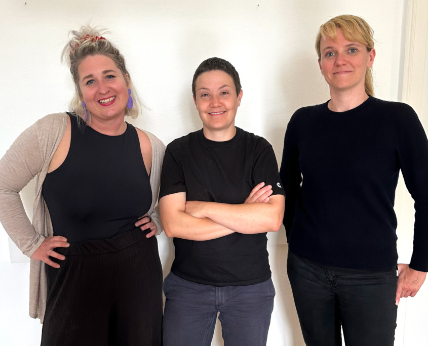 von links nach rechts: Anja Gerhartl, Susanne Sulig, Marie Panholzer
